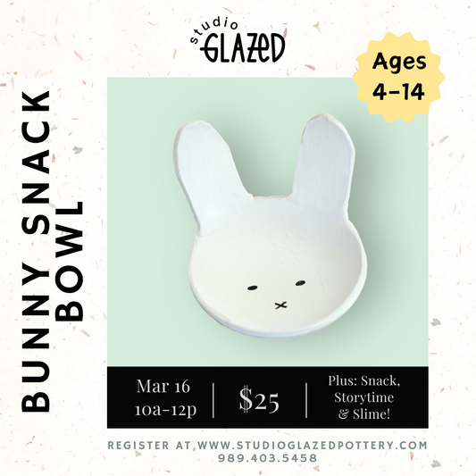 Bunny Snack Bowls