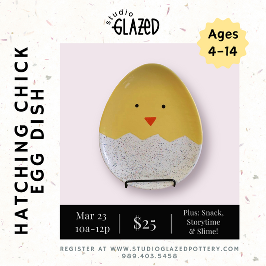 Hatching Chick Egg Dish